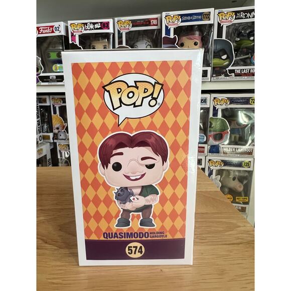 VAULTED LIMITED EDITION EXCLUSIVE Quasimodo Funko Pop #574 Disney Notre Dame LE - Picture 2 of 6